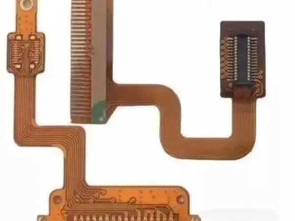 Detail of a flexible printed circuit