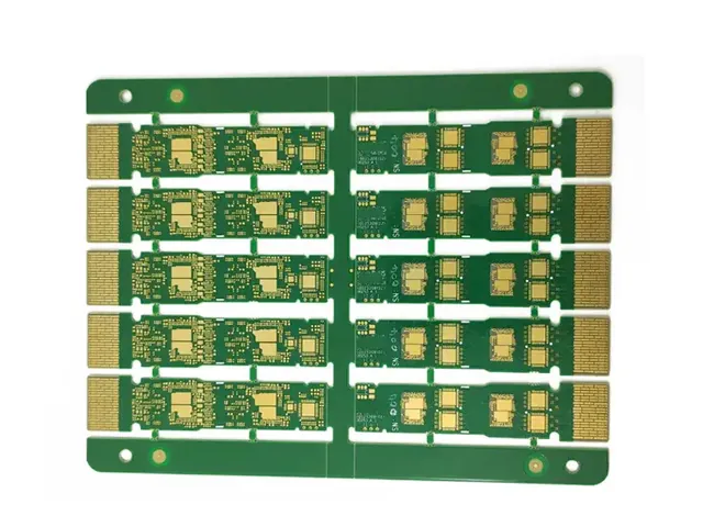 Panelised boards with gold finger edge connectors