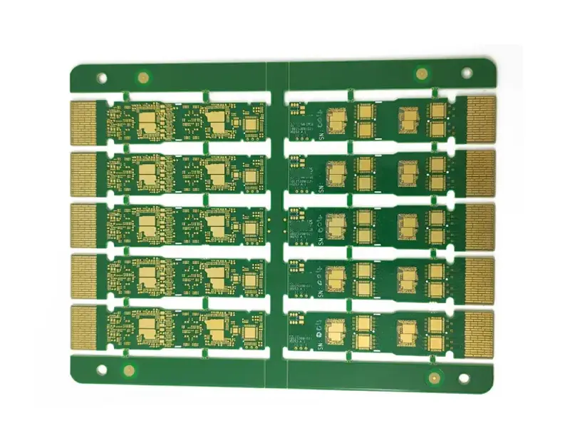 Panelised boards with gold finger edge connectors