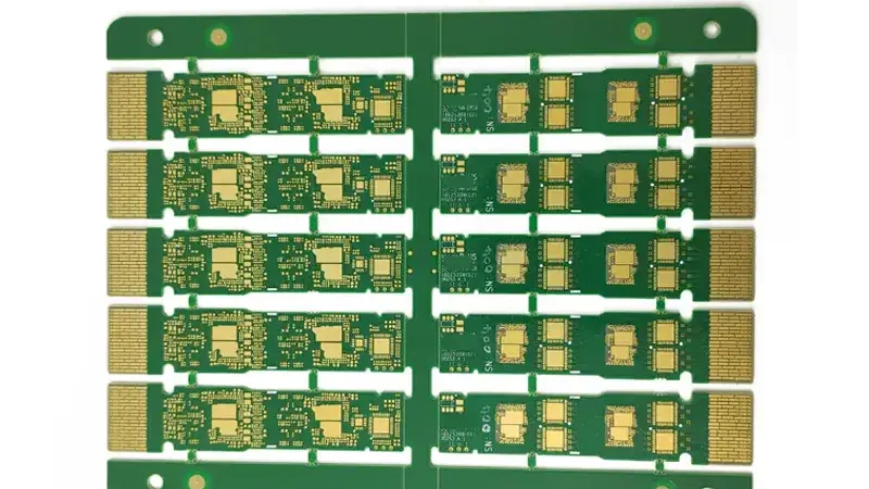 Panelised boards with gold finger edge connectors