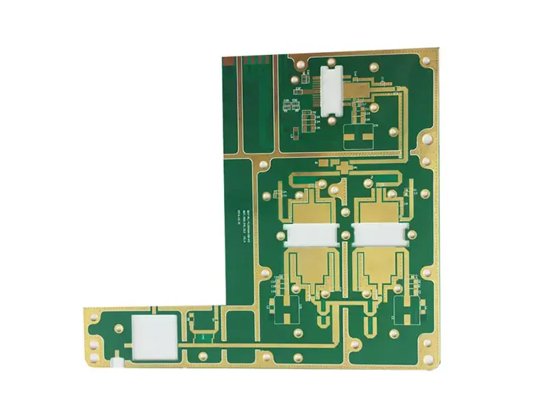 RF microwave board with ENIG surface finish