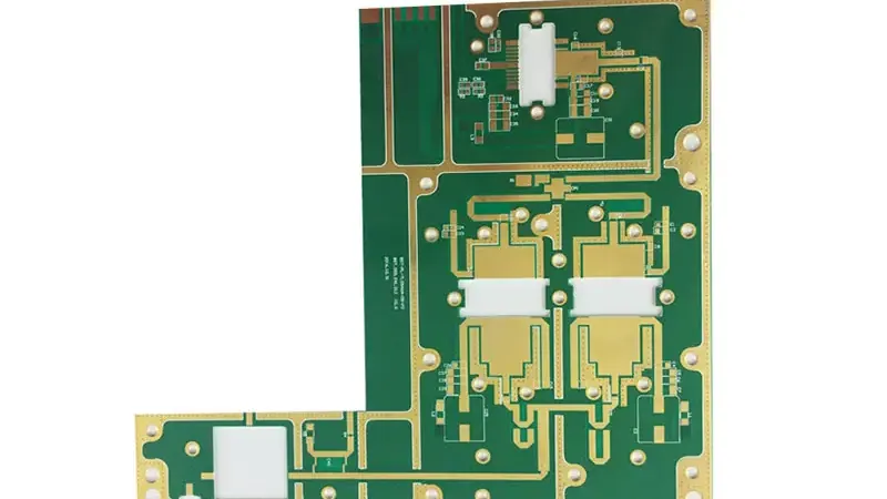 RF microwave board with ENIG surface finish
