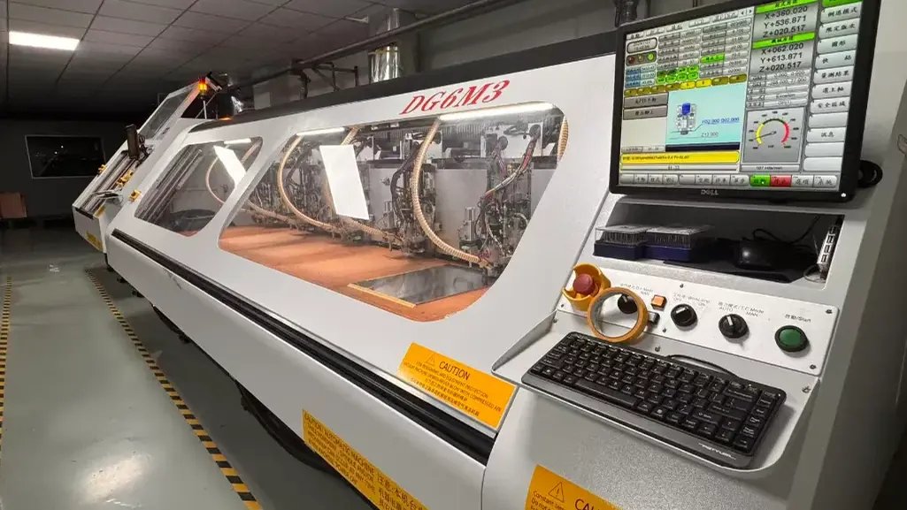 Multi-spindle drilling machine producing PCB holes