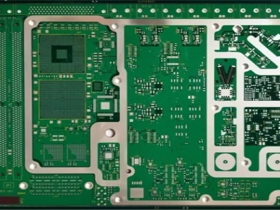 Circuit board for fibre-optic transmission equipment